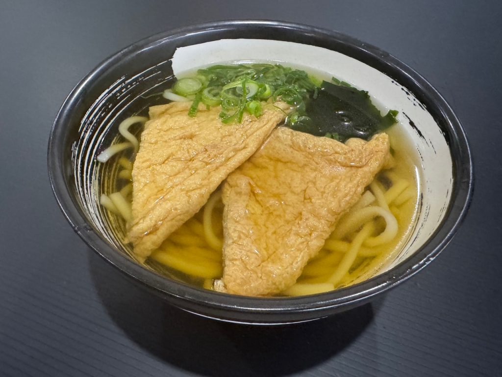 ゴルフ昼食【きつねうどん】1,120円（2026.04）