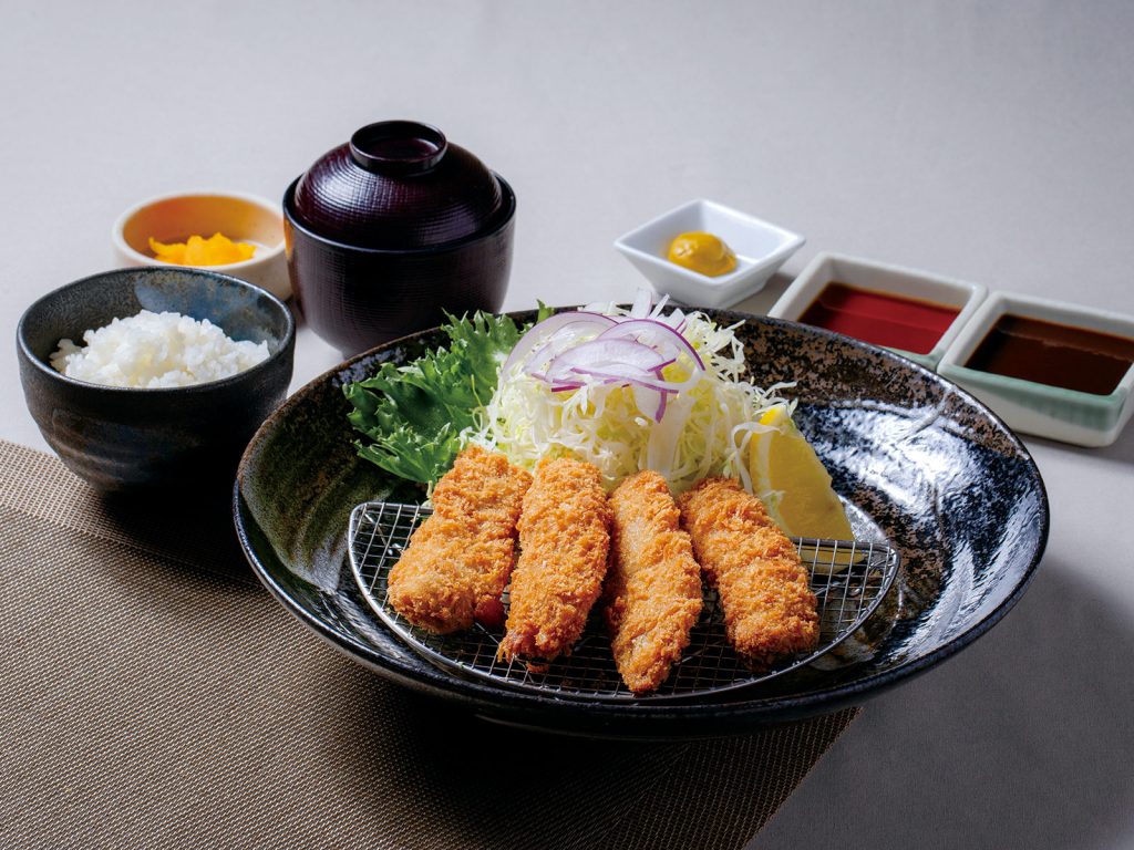 ゴルフ昼食【三元豚ヘレカツ膳】1,870円（2025.05）