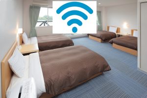 hotel 4bed Wi-Fi